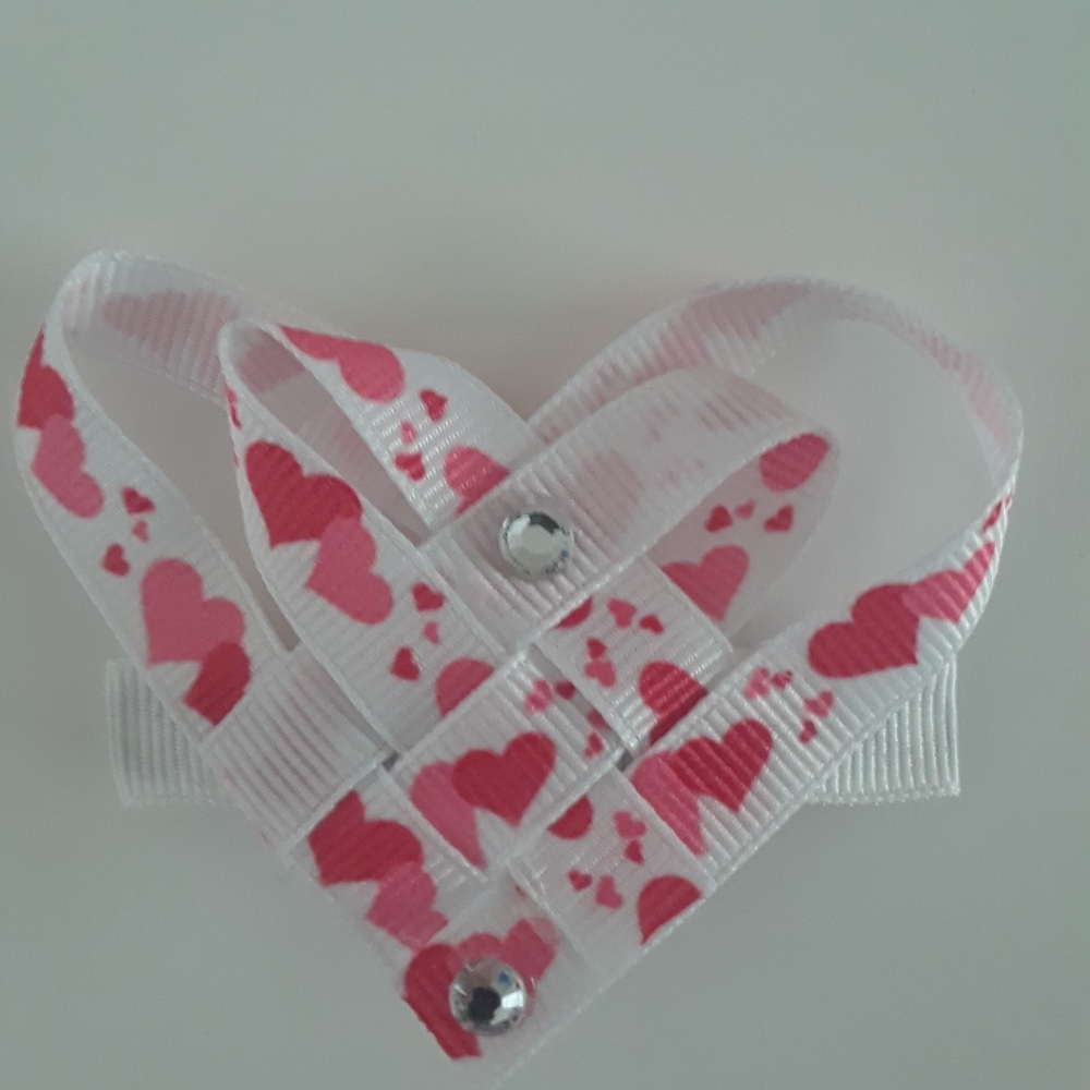 Heart hair clip
